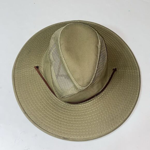 DP SMALL HAT DORFMAN PACIFIC HEADWEAR GREEN OLIVE UNISEX - Picture 1 of 9